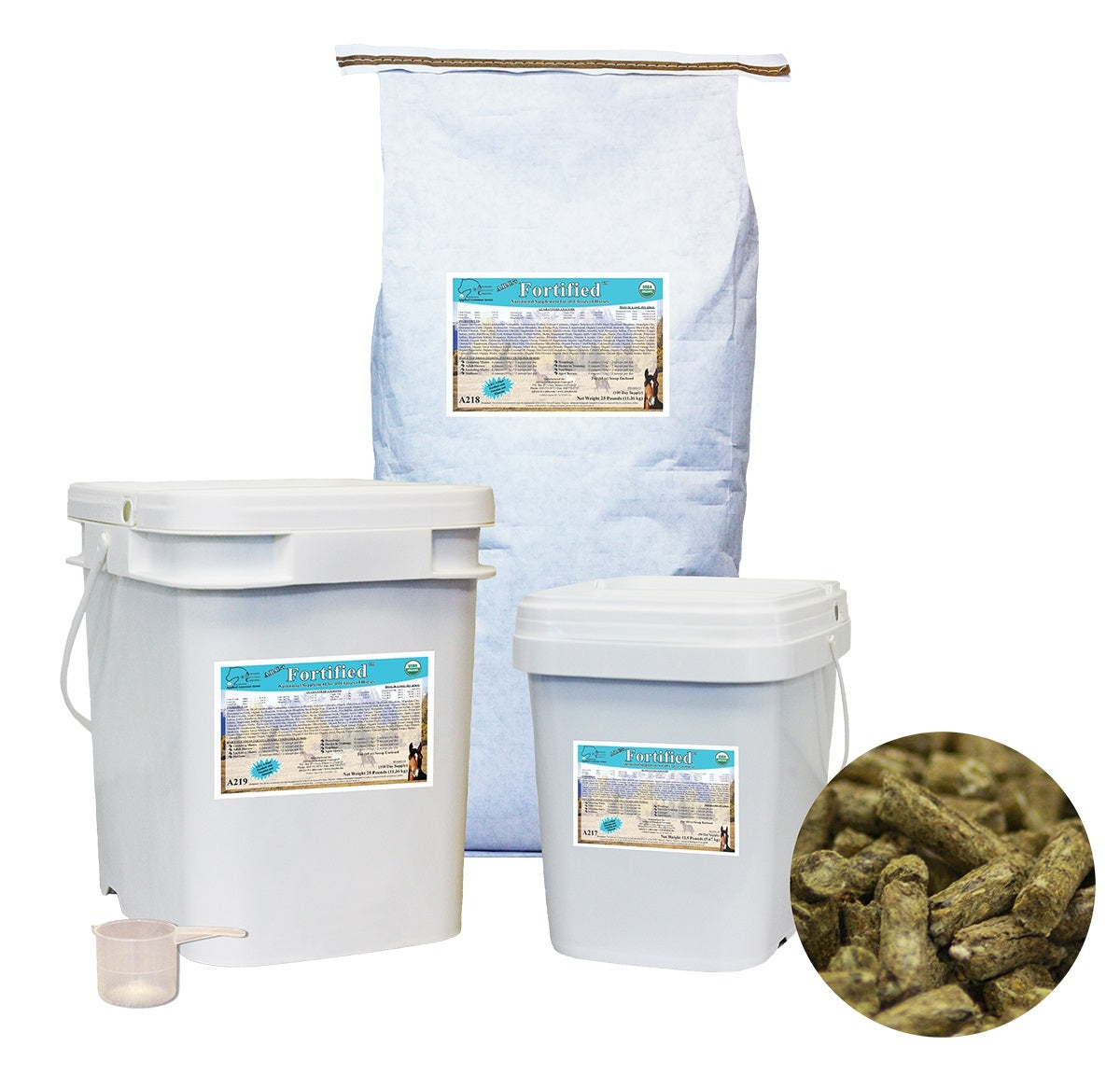 A.B.C's Fortified Organic Equine Supplement